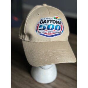 Daytona 500 49th Annual Embroidered Baseball Cap Adjustable Snapback One Size Fi